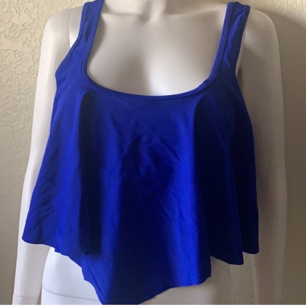 New Blue Flyaway Bikini Top